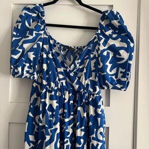 Zara maxi dress size L